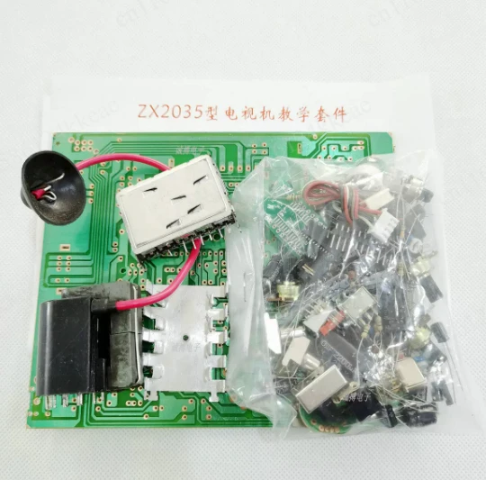 5.5 Inch Black and White TV Kit Electronic Production Training Parts DIY ZX2035