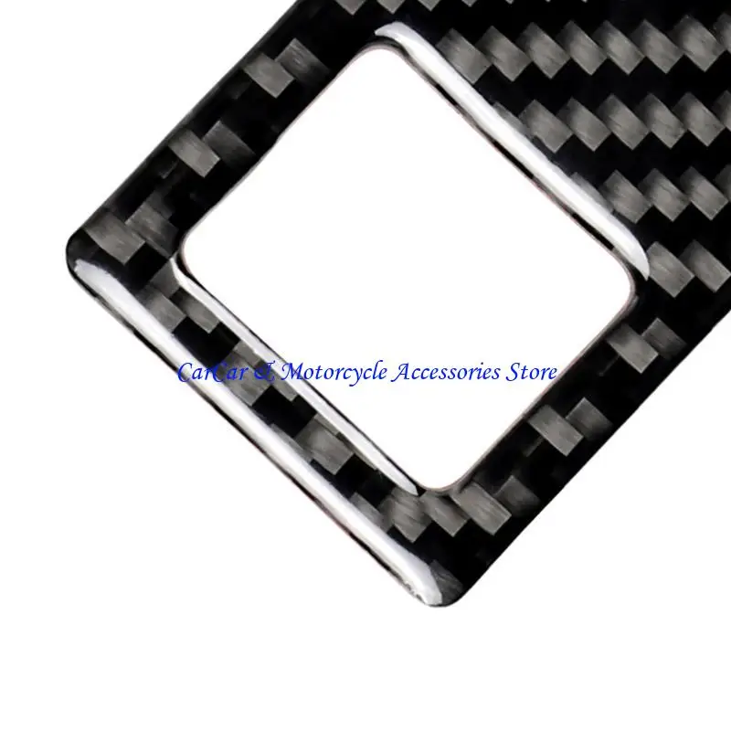 

G5AD Fashion Carbon Fiber Emergency Warning Light Stickers Scratch Resistant Suitable for Golf 7 Interior Detail Improvement