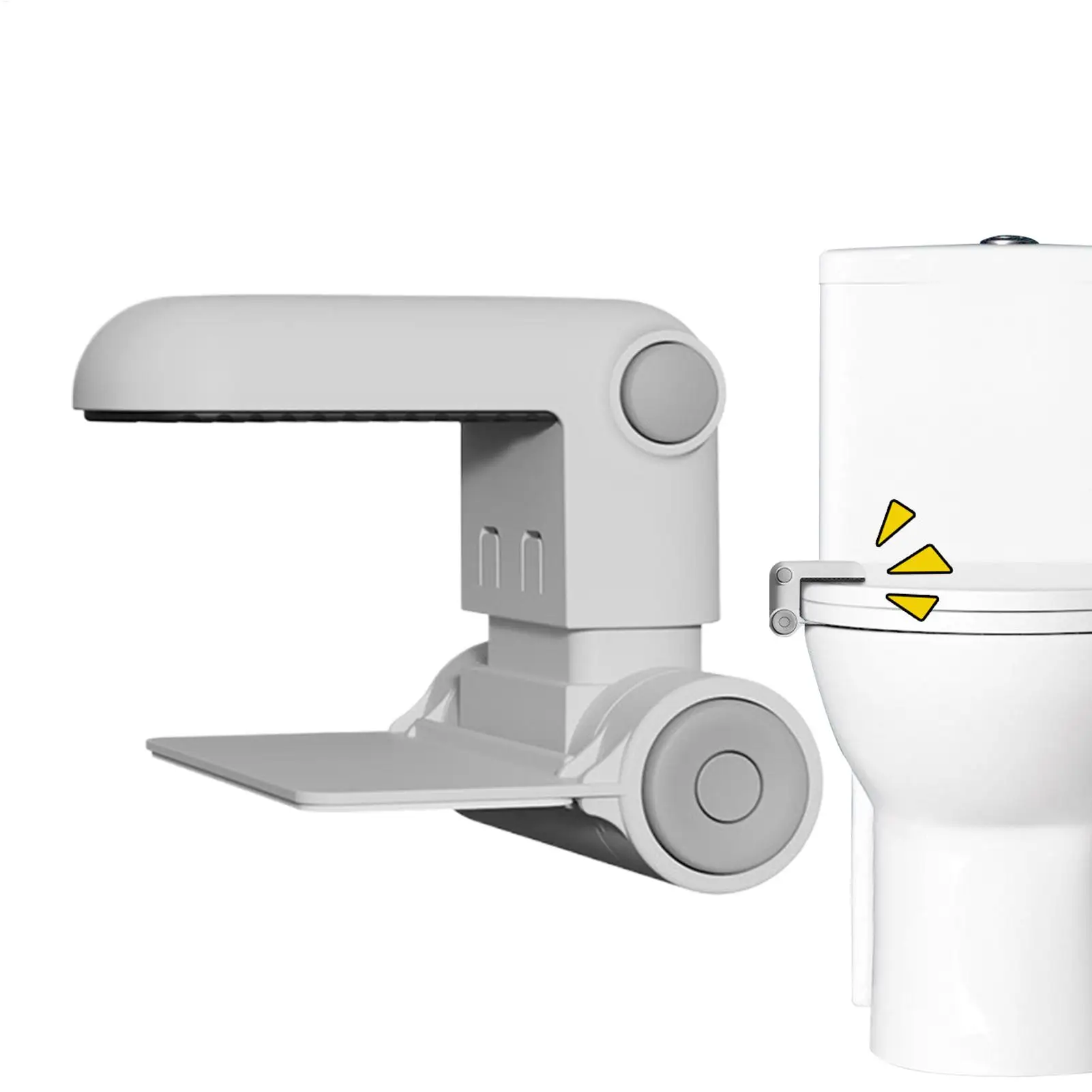 

Портативные белые детские туалетные замки, многофункциональные крышки для унитаза, замки для сидений, самоклеящиеся защитные замки