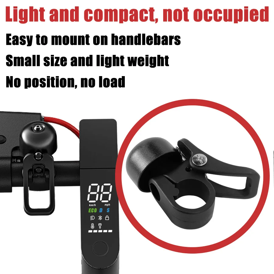 Safety Warning Cycling Bell Horn For Xiaomi M365 Pro 1S Mi3 Electric Scooter Loud Siren Kid Scooter MTB Bells Accessories