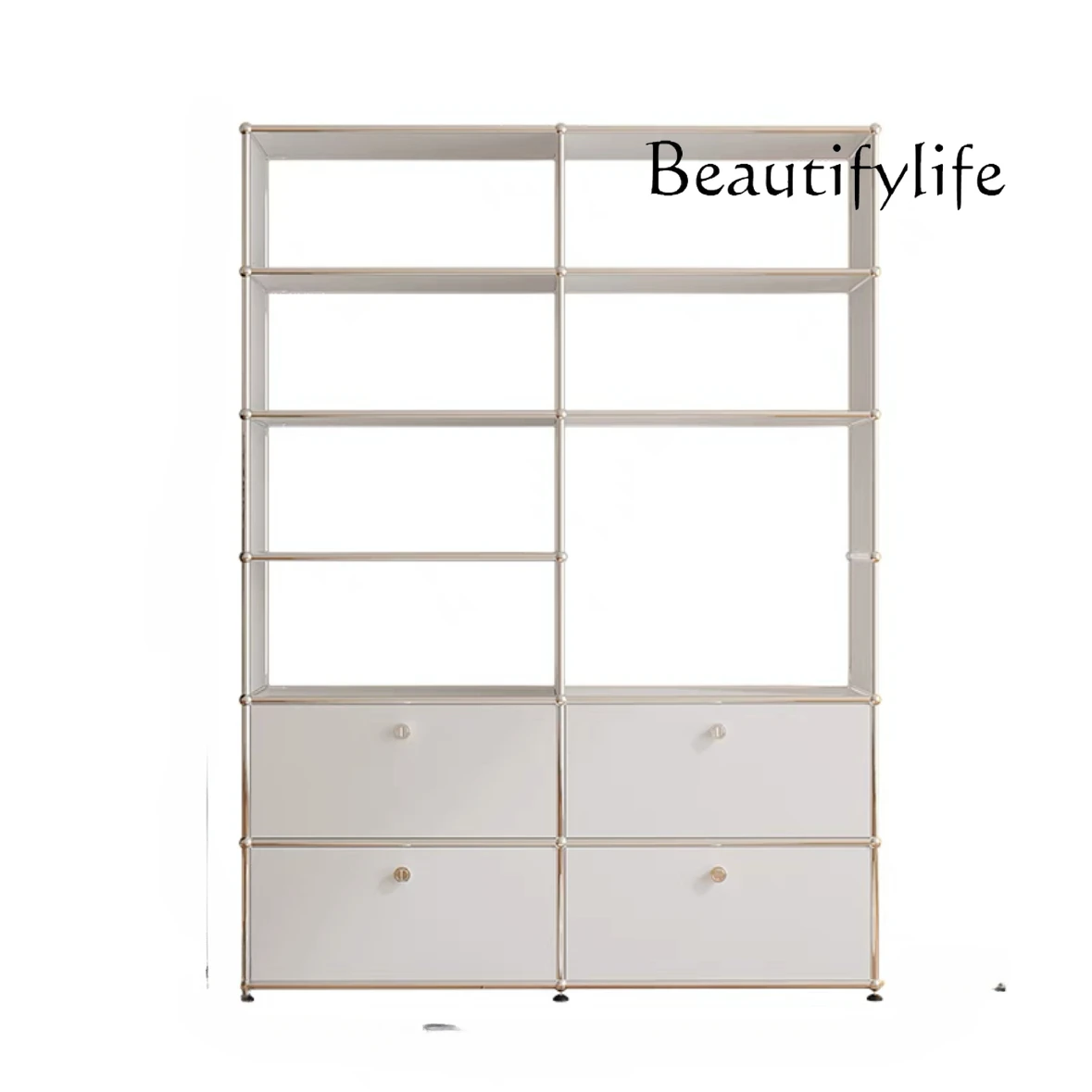 

Module partition bookshelf net light luxury book living room wine household wall figure display cabinet book