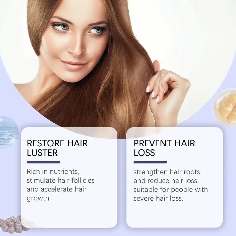 Anti Hair Loss Essential Oil Spray Repairs Damaged Hair Reduces Frizz Promotes  in Scalp for Daily Family Use
