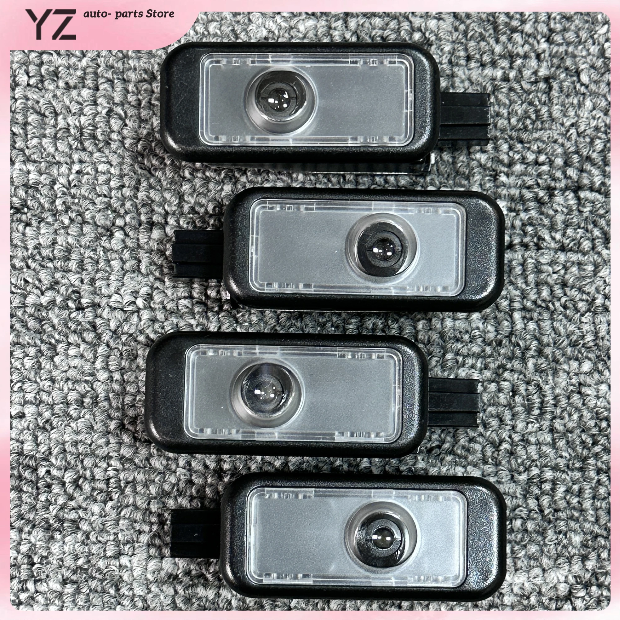 2 Pieces 4 Ring For A3 A4 A5 Q3 Q2 Q5 A6 A7 S3 S4 S5 S6 S7 LED Projection Door Light 8YG 947 415 8YG947415 8YG947416A