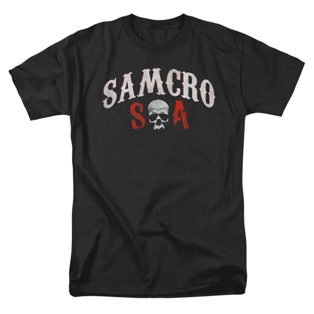 

Fashion Motorcycle Group SOA Forever Samcro Motorcyclist T-Shirt 100% Cotton O-Neck Short Sleeve Casual Mens T-shirt Size S-3XL