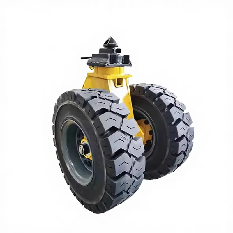 Shipping Container Swivel Solid Rubber Caster Wheels Super Heavy 6000kg/9000kg Load Capacity 3-Year Warranty