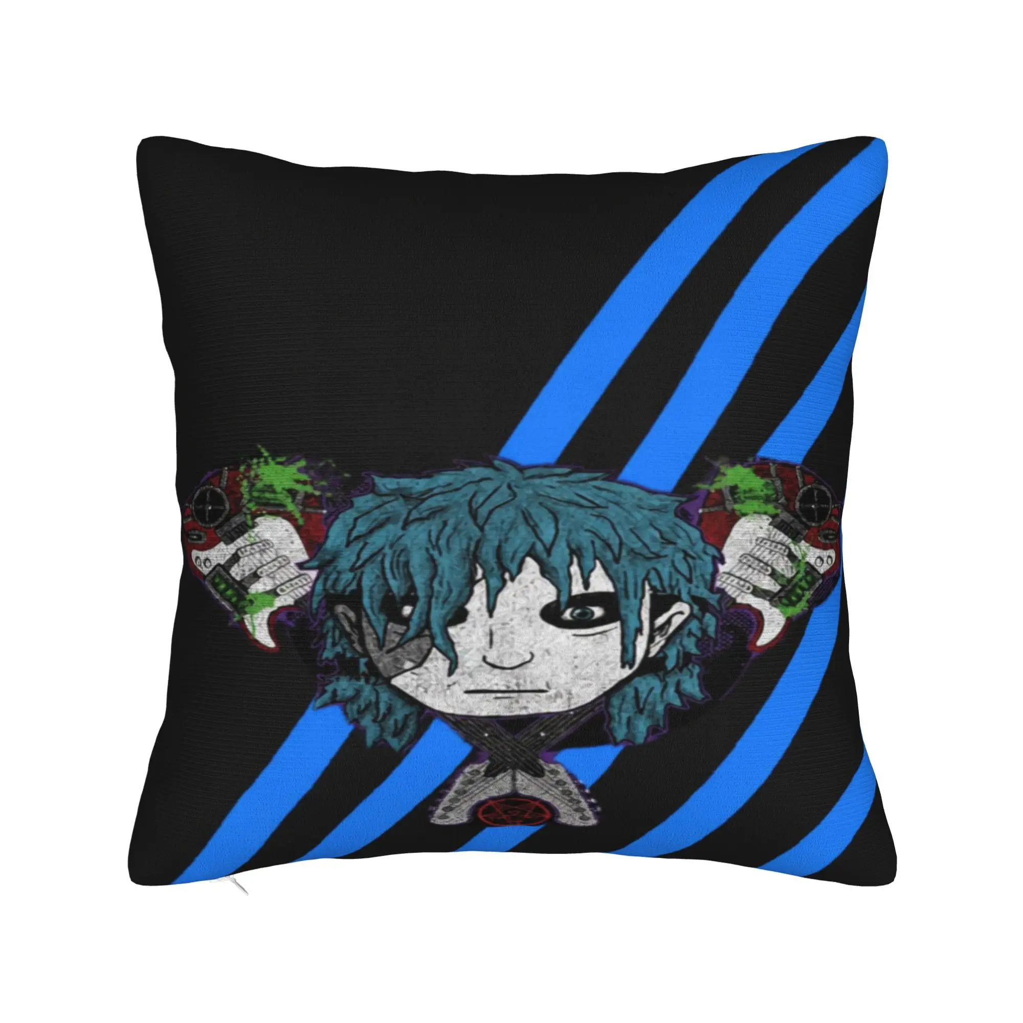  Sally Face Sal Fisher Indie Pillowcase Merch Soft Cushion Cover  Throw Pillow Cover Sofa Decor Square Multi-Size