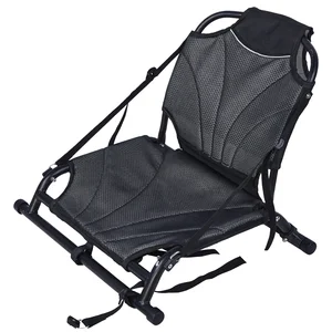 new Kayak Accessories Deluxe Kayak Chair with Frame Canoe Fishing 360 Swivel Seat with Arm Rest with Lock Kayak Seat