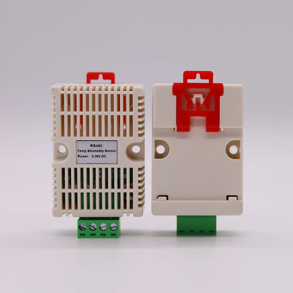 Din type Modbus Temperature and humidity sensor with RS485 communication function