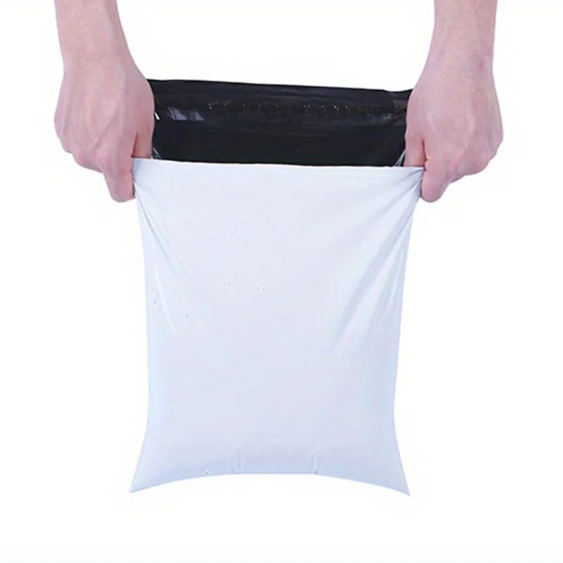 100pcs/Lots White Courier Bag Express Envelope Storage Bags Mail Bag Mailing Bags Self Seal Plastic Packaging Pouch