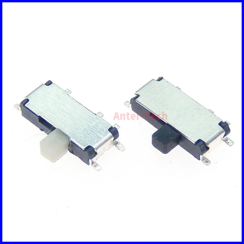 20PCS 7 Pin Mini Slide Switch On-OFF 2Position Micro Slide Toggle Switch 1P2T H=1.5MM Miniature Horizontal Slide Switch SMD