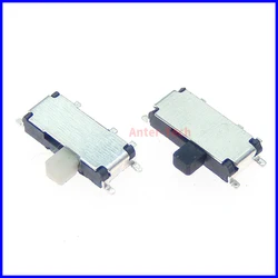 20PCS 7 Pin Mini Slide Switch On-OFF 2Position Micro Slide Toggle Switch 1P2T H=1.5MM Miniature Horizontal Slide Switch SMD