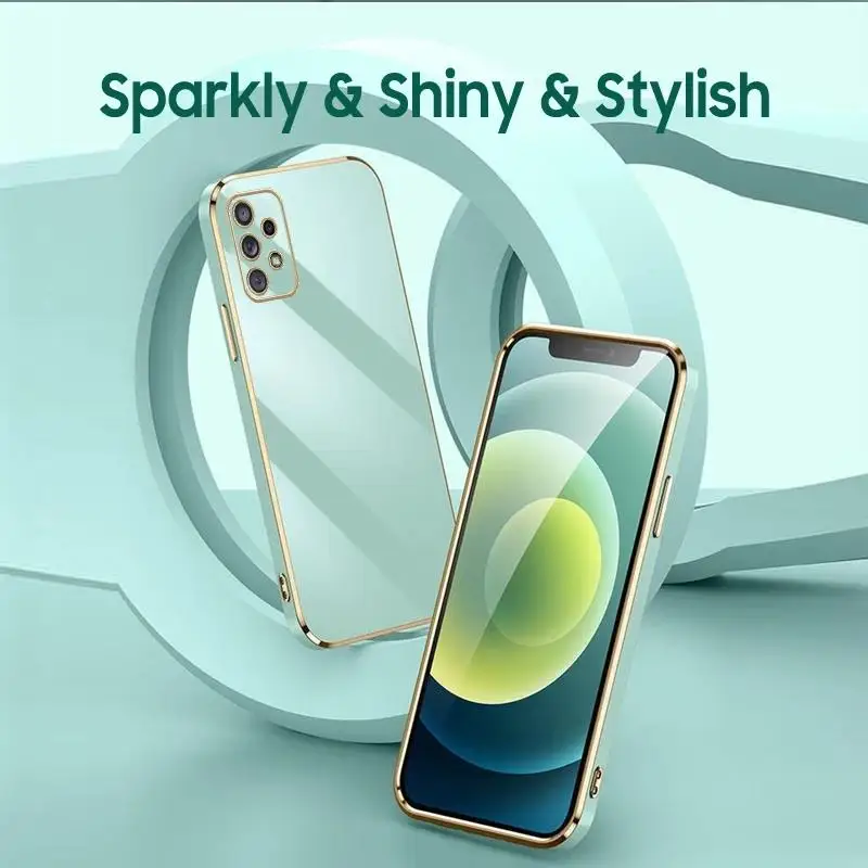Funda Galvanisierte Überzug Fall Für Samsung Galaxy A56 A36 A26 A16 A55 A35 A25 A15 A53 A73 A33 A34 A52 4G A52S A05 A06 5G Abdeckung – Detail 6