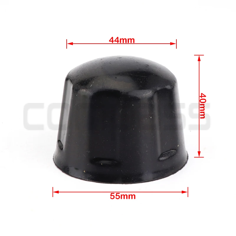 4pcs Rubber Dust Nuts Cover Cap Axle Protection For 50/70/110/125cc Quad Bike ATV