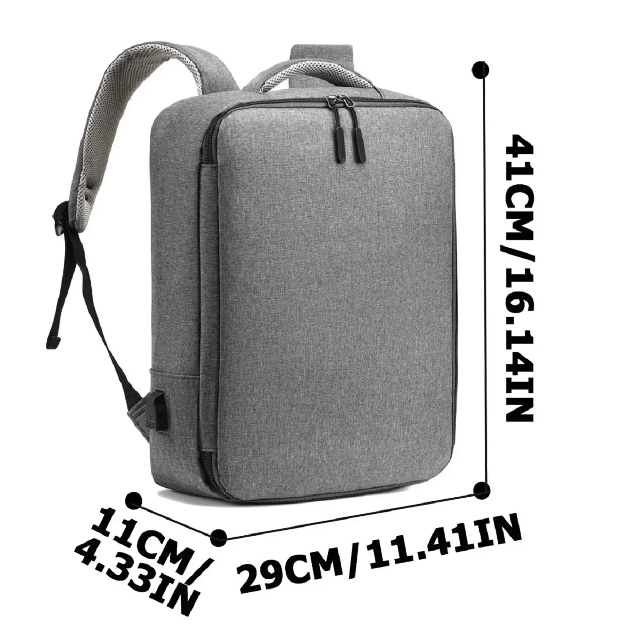 16.14 Inch Laptop Men Backpack Nylon Travel Male Laptop Backpack Usb Charging Computer School Backpacks Waterproof Bag for Men