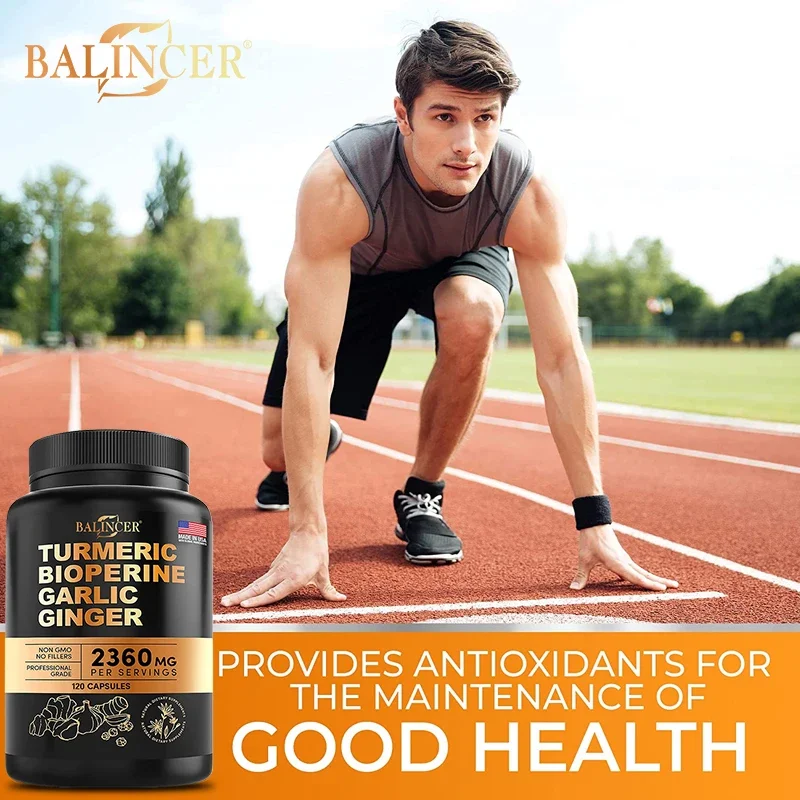 Balincer Turmeric Extract - Aids In Fast Absorption of Vitamins and Minerals To Support Joint Muscles, Immune System Health