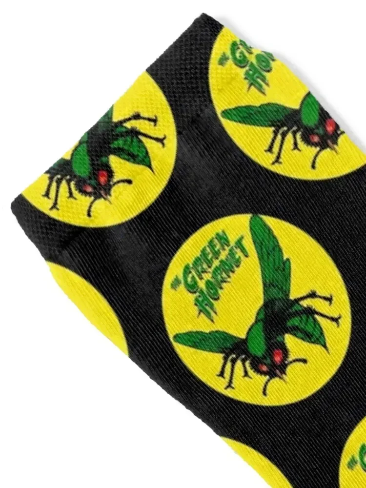 Green Hornet Socks new year custom Hiking boots Boy Socks Women's