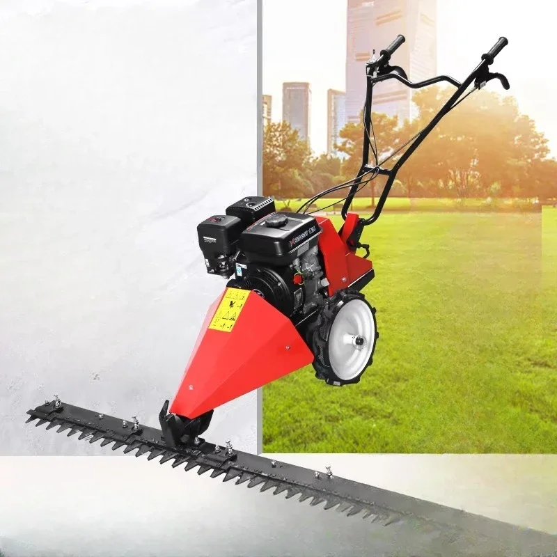 High-horsepower self-propelled lawn mower Agricultural seedling harvesting, weeding, lawn cutting machine