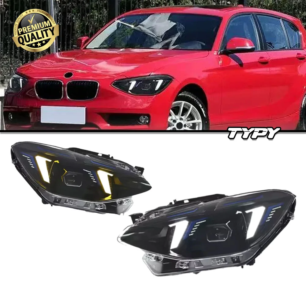 

TYPY Car Lights For BMW 1 Series F20 Headlight 2012-2014 LED Projetor head Lamp Daytime Running Light Automotive Accessories
