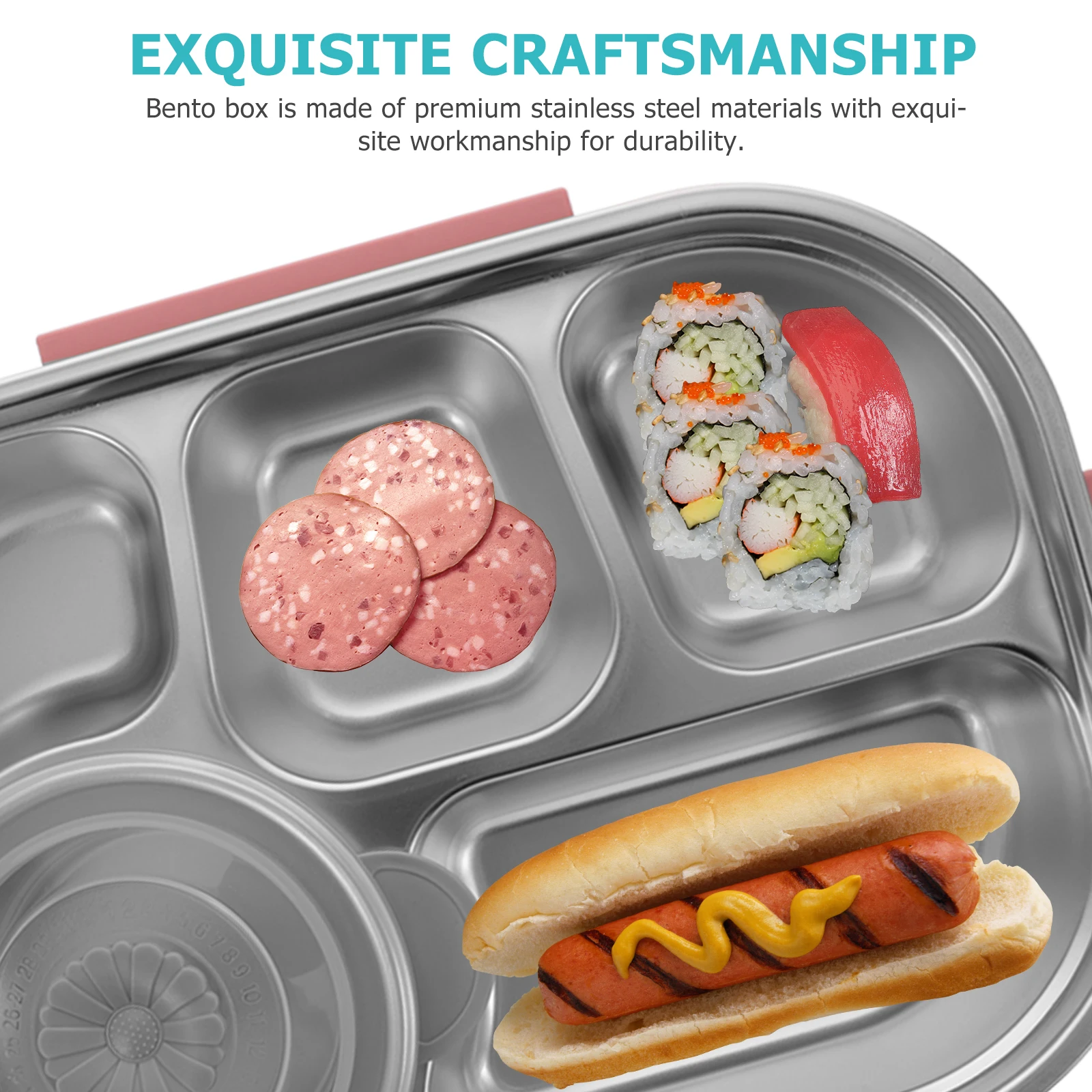 

Leakproof Stainless Steel Lightweight Lunch Holder for Office School Food Storage Bento Lunch Box