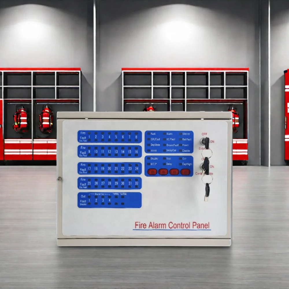 High quality fire alarm control panels 16 zones32 zones conventional control panel