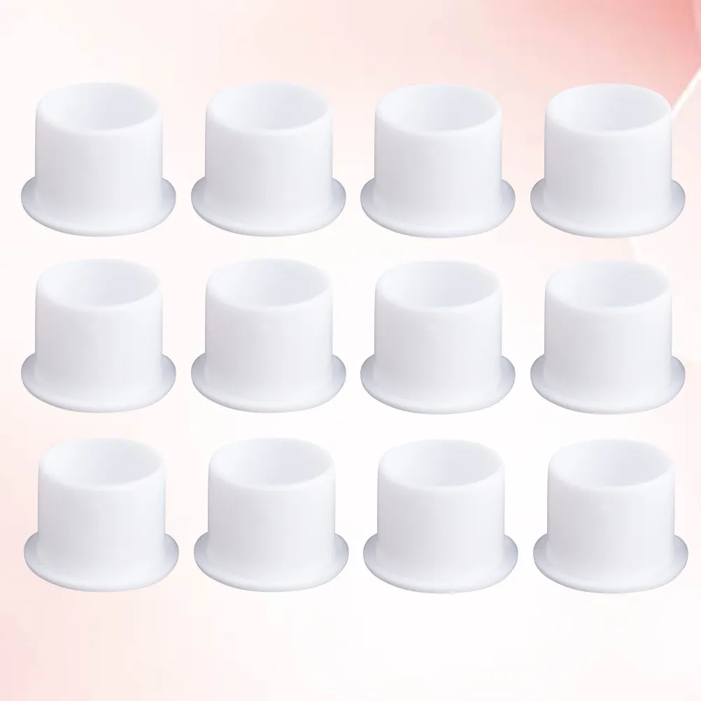 

1000Pcs Ink Cup with Base Plastic Pigment Container Kits Size Easy to Carry and Store for Multiple Usages