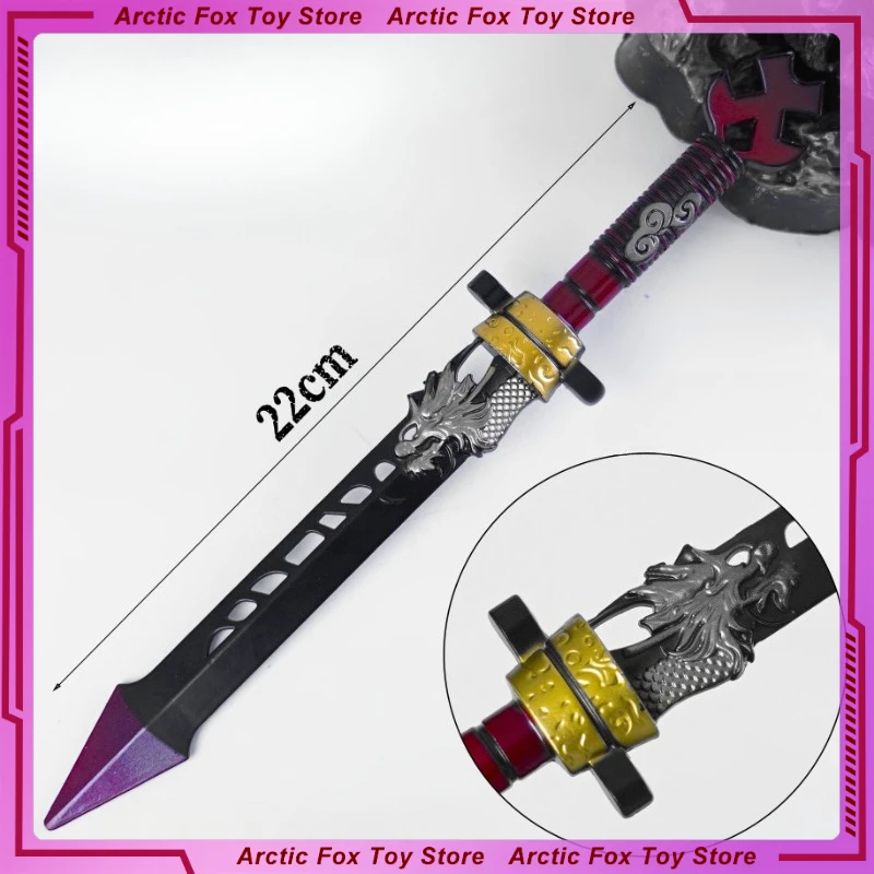 22cm nova força delta jogo figura perímetro modelo de metal artesanato adereços decoração de mesa ornamentos presentes de natal brinquedos