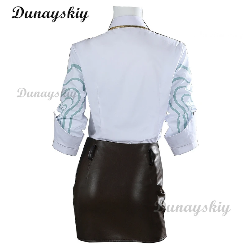 Costume de cosplay de chambre adulte pour hommes et femmes, chemise GlaSkirts, jeu Valorant, tenues d'Halloween, carnaval imbibé