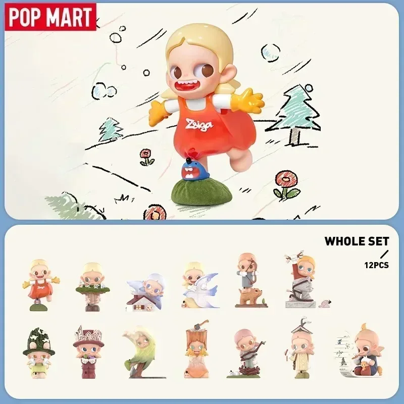 POP MART Zsiga Borderline Drifter Series: Caja Sorpresa de Juguetes de Moda