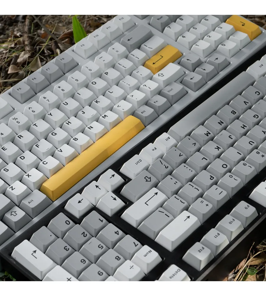 Heavy industry 253-key mechanical keyboard keycap ABS two-color molding cherry original factory height 61/87