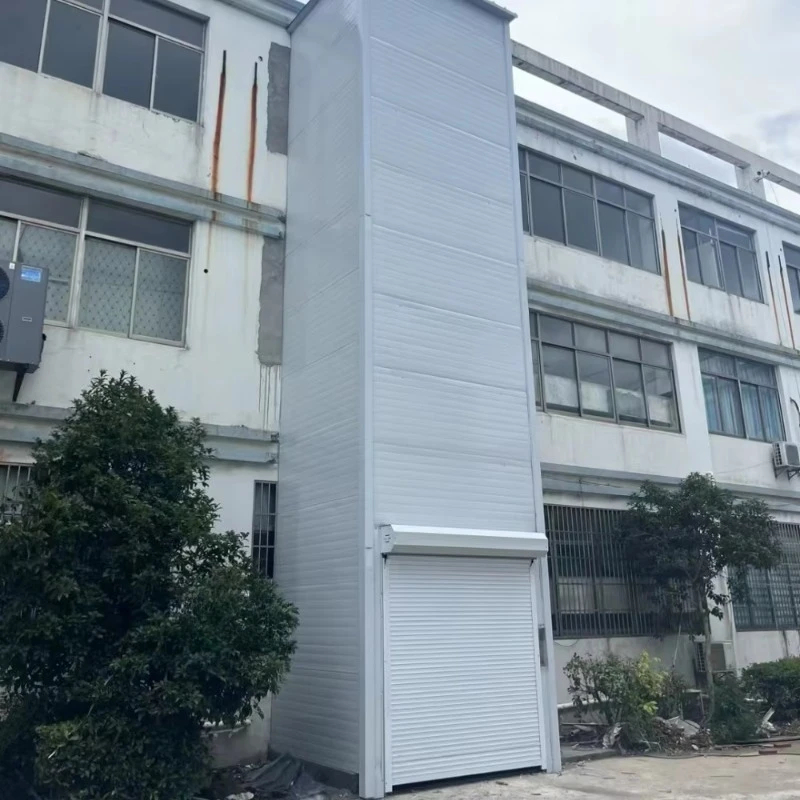 

Customizable Double Guide Rail Cargo Lift Mobile Platform Factory Work Fixed Hydraulic Lift Elevator