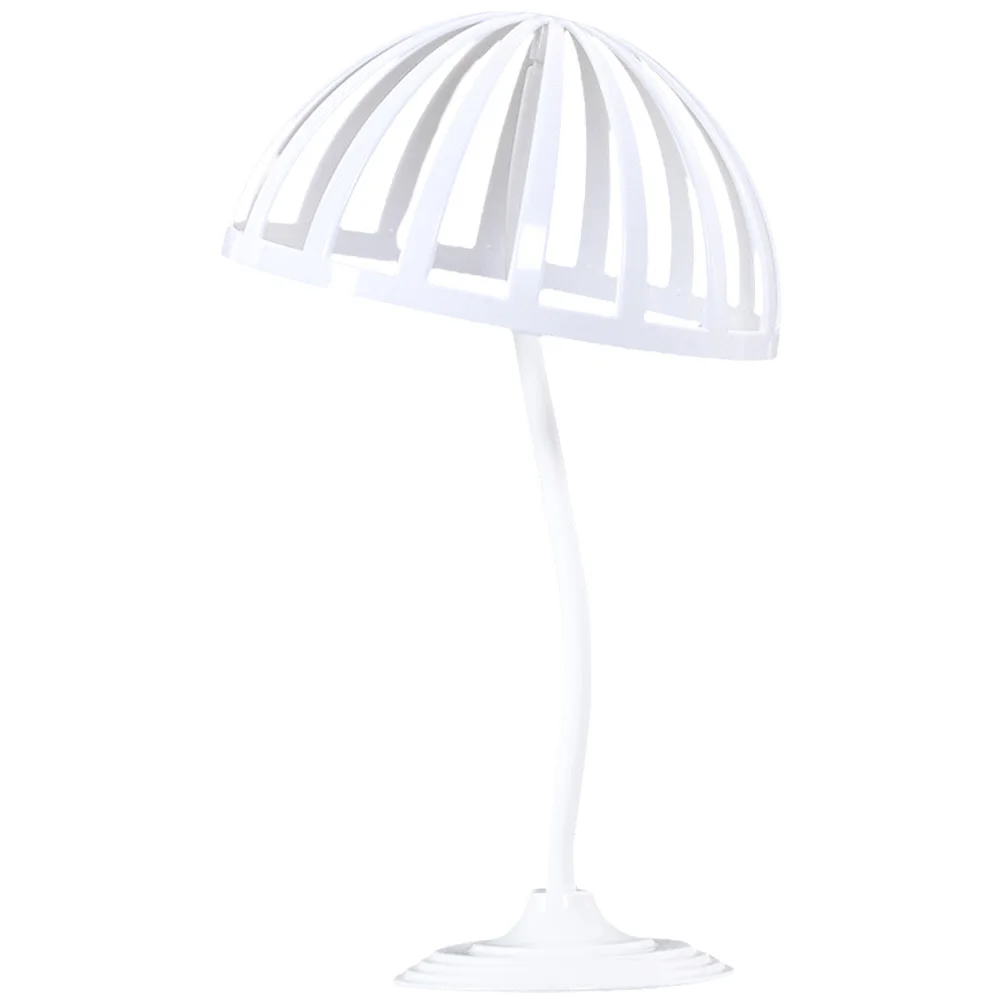 

Hat Storage Rack 56cm Dome Shaped Stand for Adult Hat Display Organizer Holder Stylish Plastic Riser Reusable