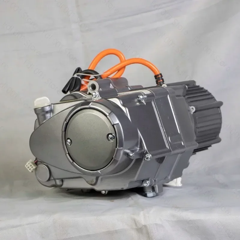 Central Drive Motor with Gear for Electric Motorcycle DIY Modification Replacement Motor