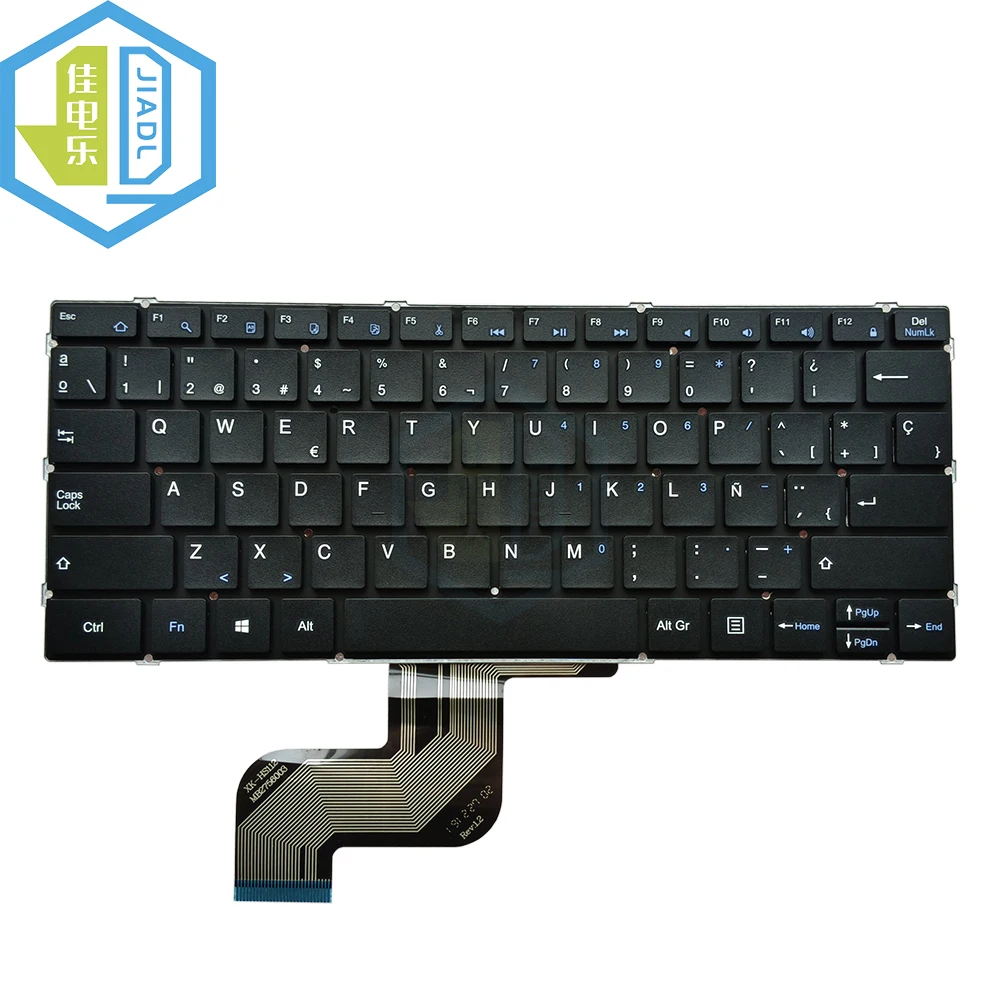 SP Spanish laptop Replacement keyboard For Cottage keyboard MB2756003 XK-HS112 MB2756003 XK-HS112