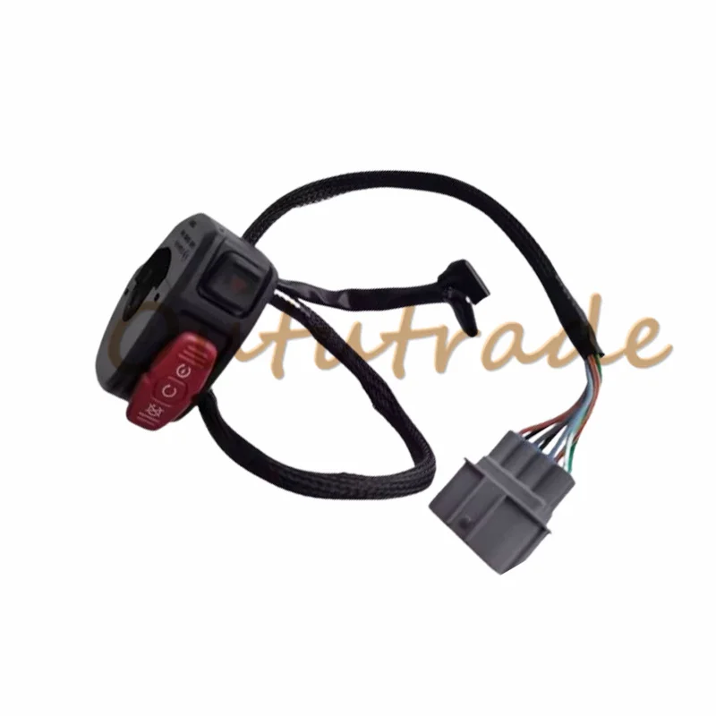 For CFMOTO motorcycle  accessories 450SR CF400-6 left and right handle switch assembly ignition headlight switch