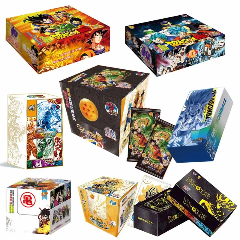 Cartas de colección de Dragon Ball, juego de cartas de Anime MAX MSR, regalo para niños