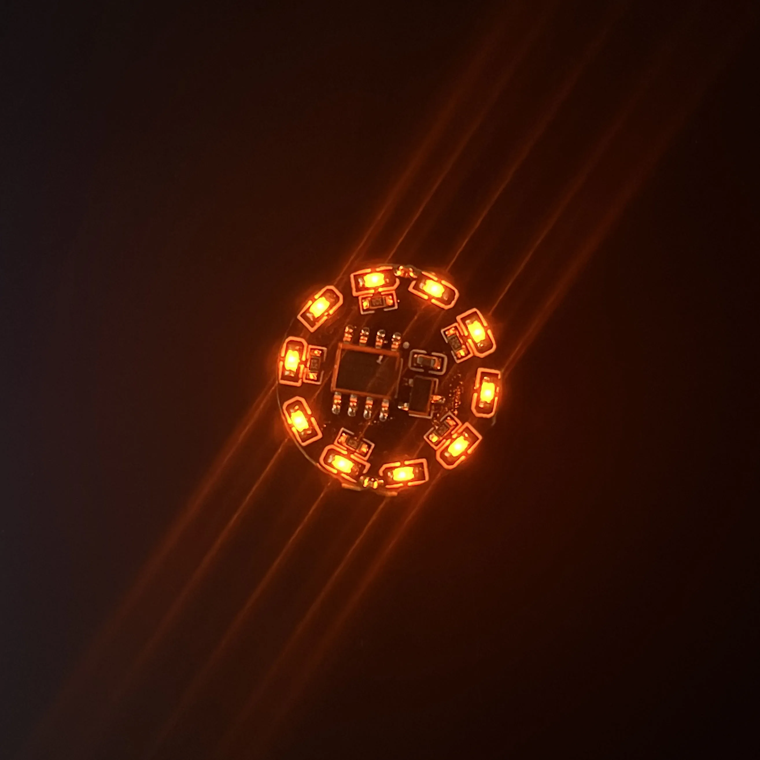  1x 16 Modi LED Magnetischer Lichtschalter Steuerung Flusslichter Drahtlose Lampe Spielzeug Robotermodell Magnetischer Induktionsschalter mit Batterie – Detail 13