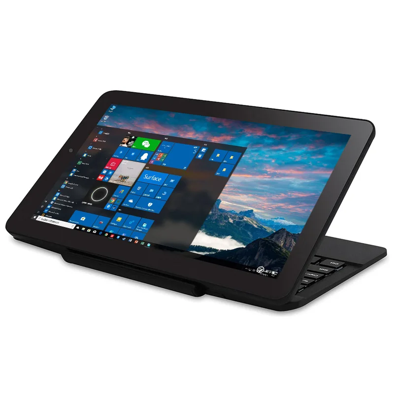 Vendas quentes tablet windows 10 de 11.6 polegadas com teclado de encaixe 32 bits intel atom X5-Z3735F 2gb + 32gb quad core 1366x768 ips