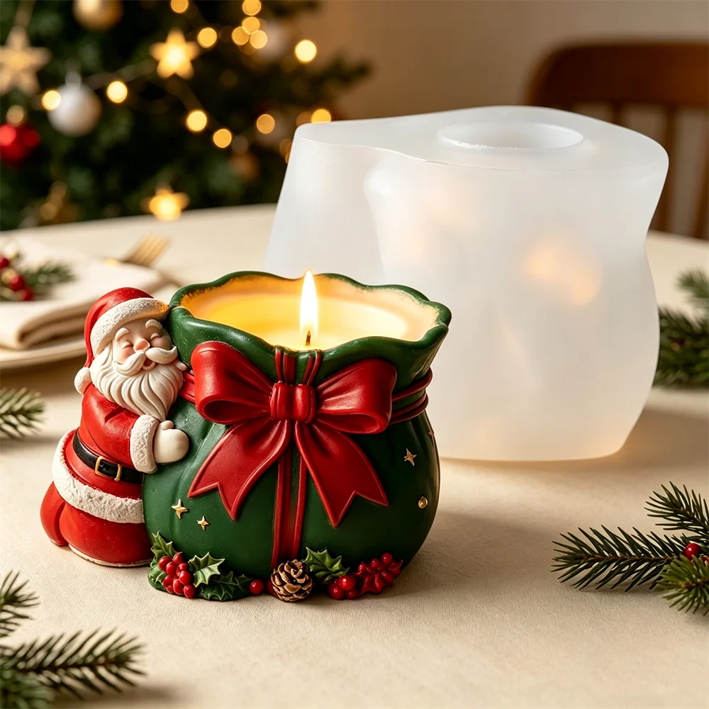DIY Santa Claus Gift Bag Stora - Art And Craft For Xmas recension och pris