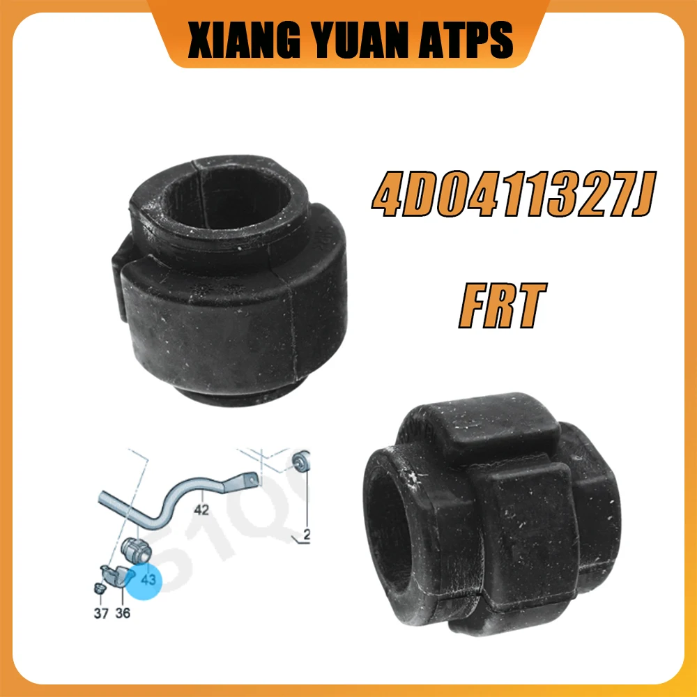 

4D0411327J FRT Balance Rod Rubber Sleeve Opening Rubber Sleeve For Audi A6 A7 A8 Quattro R8 S7 S8 Porsche Macan 4D0 411 327 J