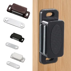Magnetic Cabinet Catches  ABS Plastic Magnet Door Closer For Kitchen Cupboard Wardrobe Closet Hardware Accessories