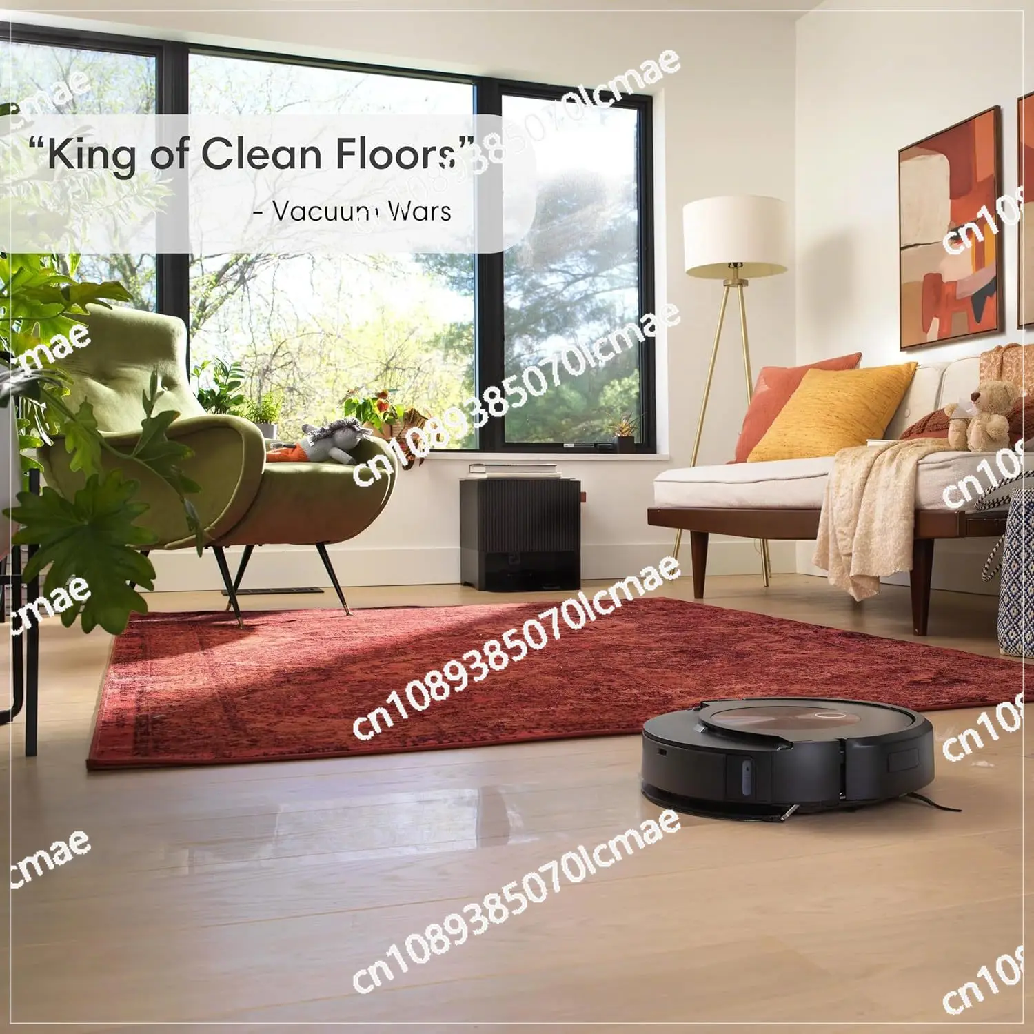 J9 + Self-Emptying & Auto-Fill Robot Vacuum and Mop, Multi-Functional Base Refills Bin and Empties Itself