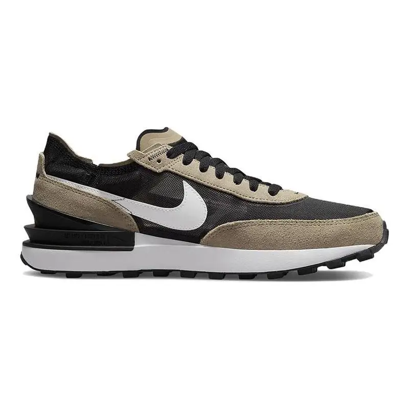 Nike Waffle One Black Khaki Sneakers shoes DA7995-002 With Original Box