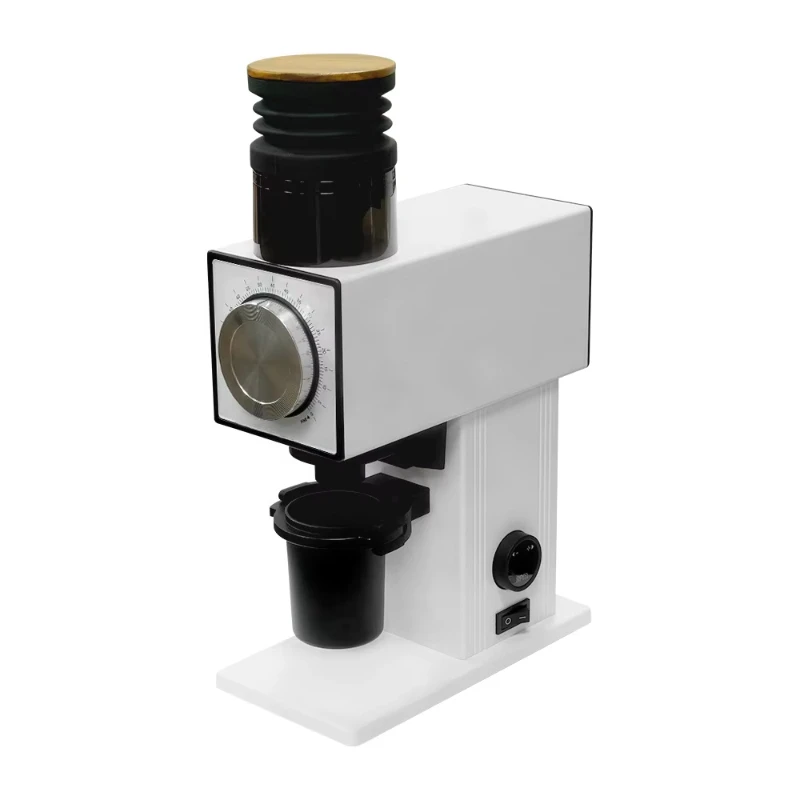 Coffee Bean Grinder with Stepless Settings Adjustable Electric Burr Mill Espresso Grinder