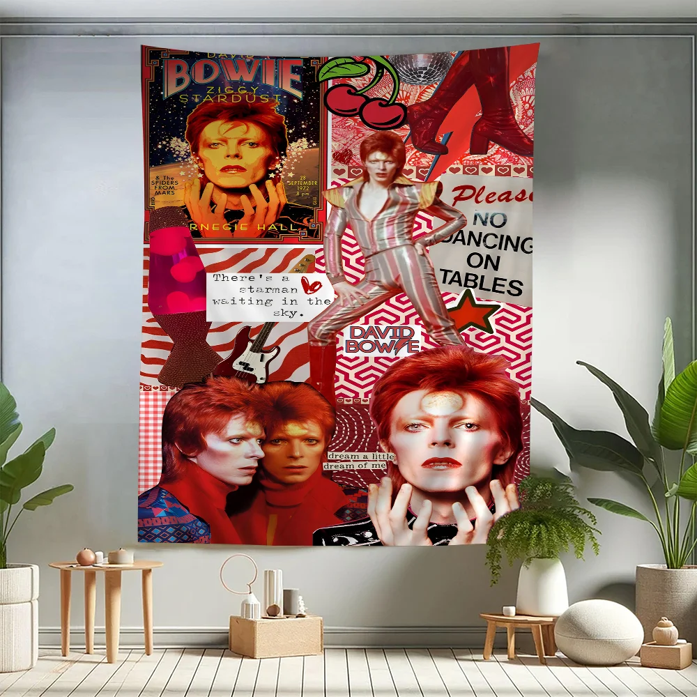 

British Rock Singer David_B-Bowie Chart Tapestry Home Decoration Hippie Bohemian Decoration Divination Wall Hanging Home Decor