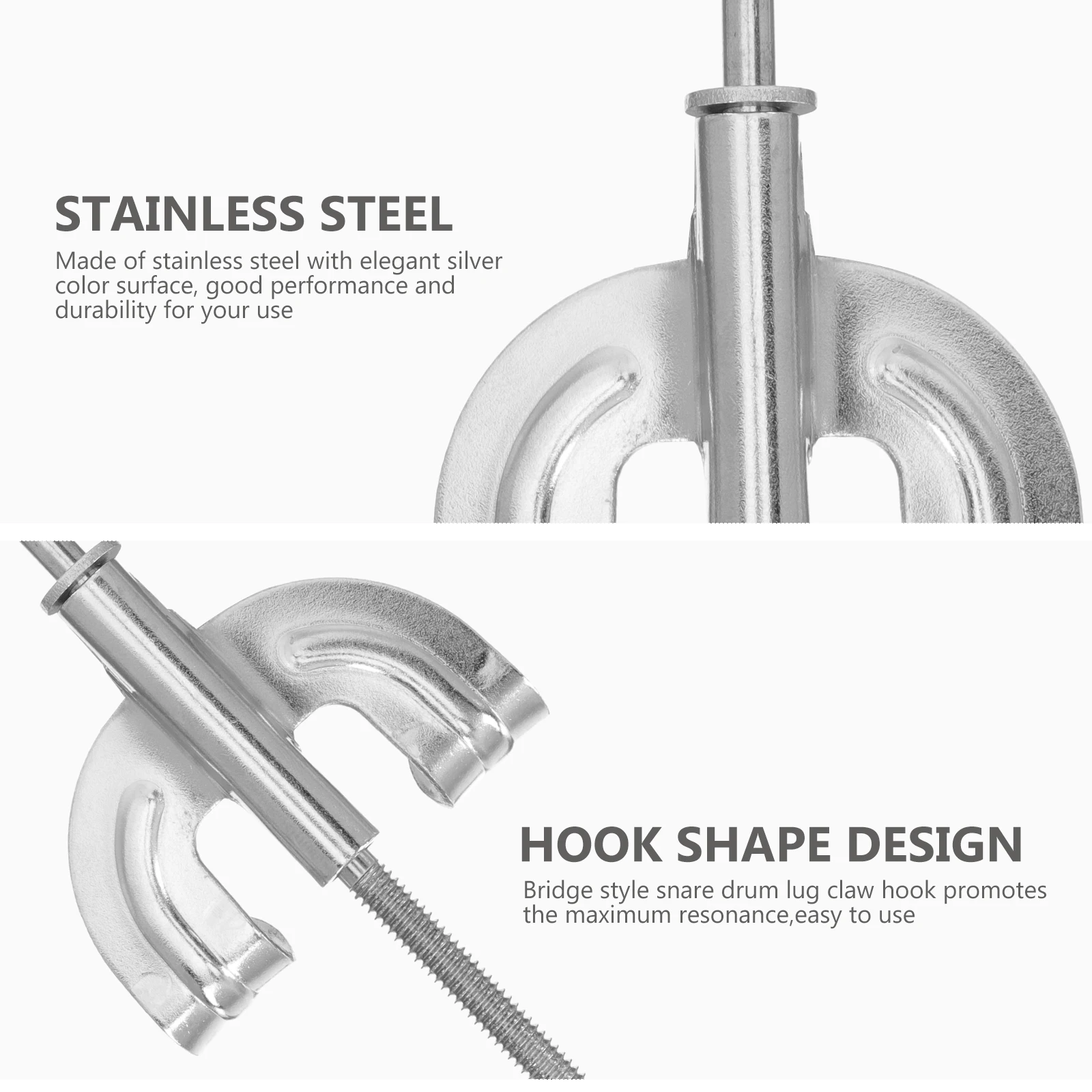 

Drum Ring Fixing Accessories Lugs Parts Screws Snare Strap Holder Kit Connectors Replacement