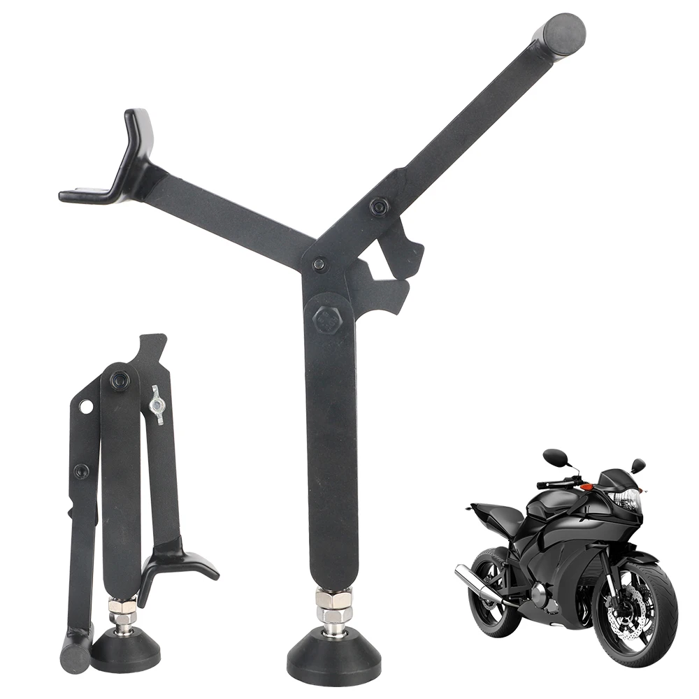 

Energy Saving Motorcycle Wheel Support Side Stand Paddock Stable Swingarm Lift Portable Lifting Frame for Dirt Bike