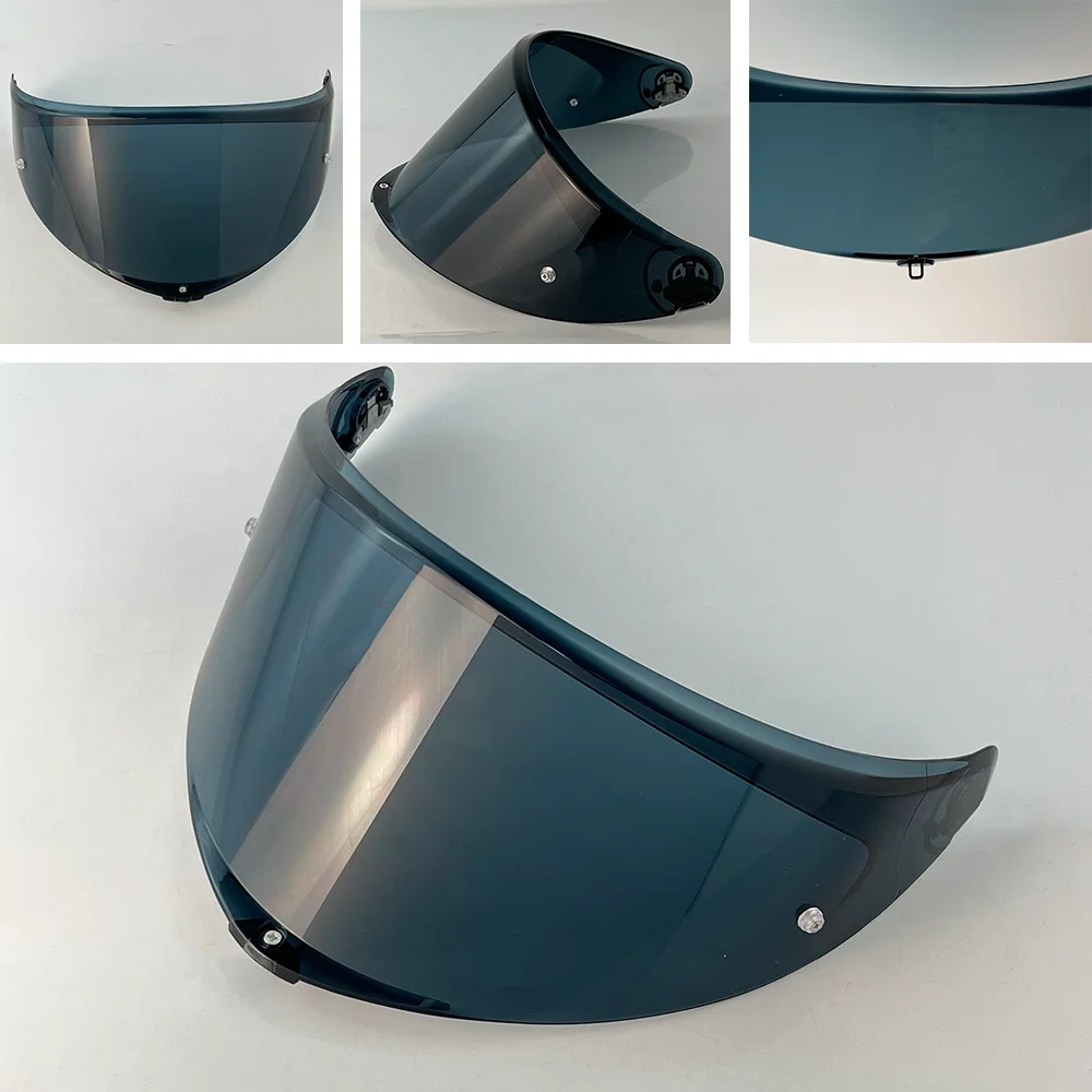 K6S Viseiras Capacete Helmet Face Shield Visor Windshield for AGV K6 High Toughness Strength Sunshield Electroplating Process image 3