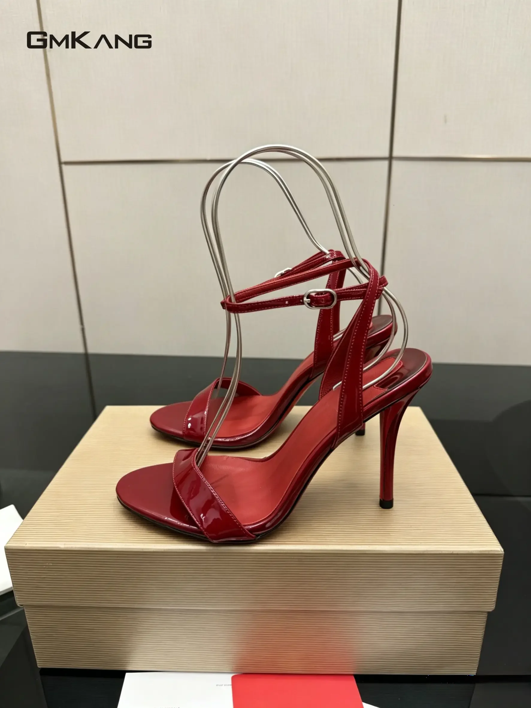 

Women's Open Toe Stiletto Heel Sandals with Adjustable Ankle Buckle for Party & Daily Wear