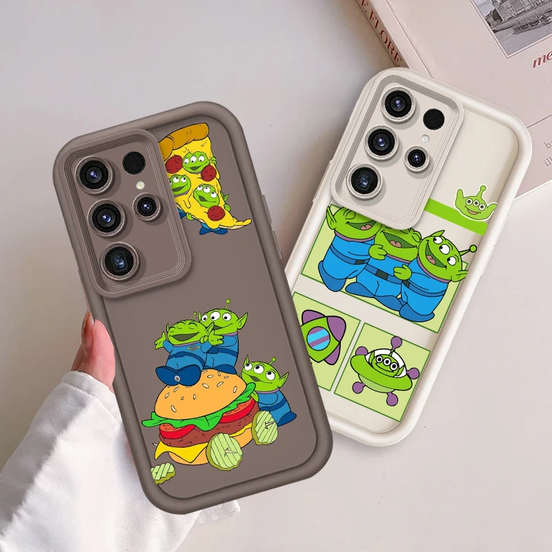 Sanrio Three-eyed Boys For Samsung Note 20 S24 S23 S22 S21 S20 Ultra Plus FE A25 A23 A22 A15 A31 5G Eye Ladder Cover Phone Case