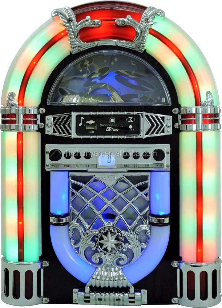 YYHC-Table-top Mini Jukebox CD player USB,SD,MP3